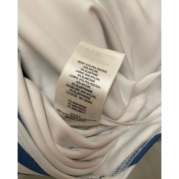 Aritzia Babaton Size M Contour LS Square Neck Bodysuit Flagstone Blue NWT - Picture 6 of 6